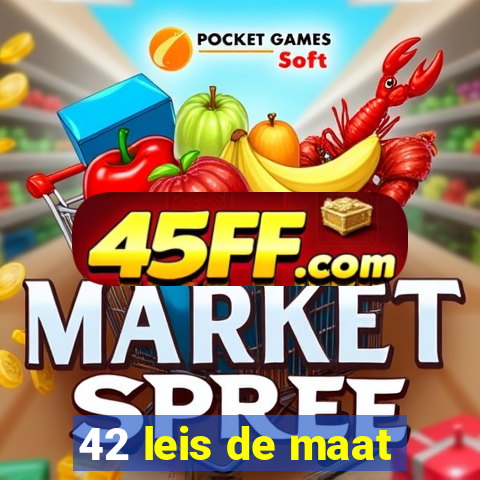 42 leis de maat